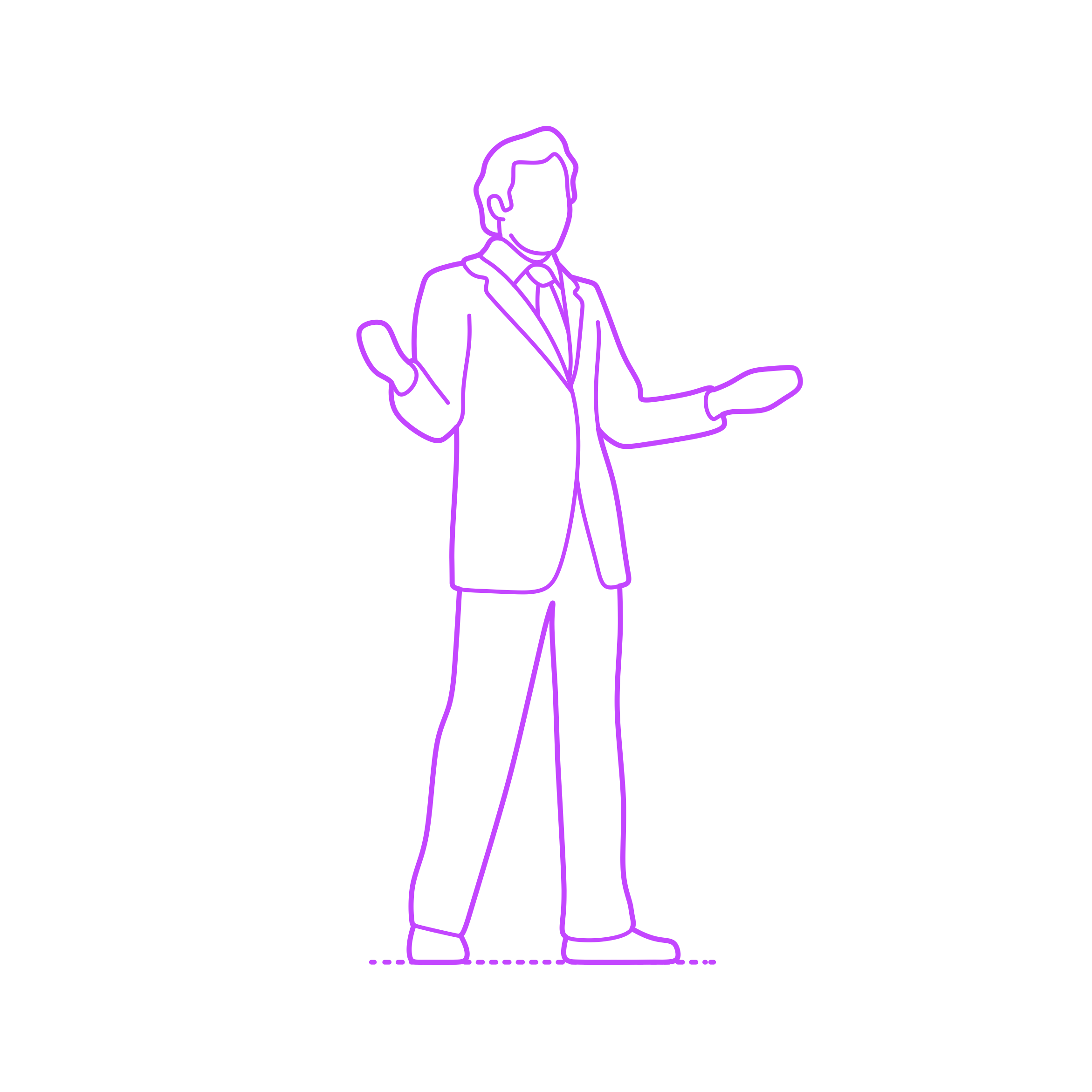 Pop Culture Comedians Steve Martin Outline Icon Svg Set Free Vectors